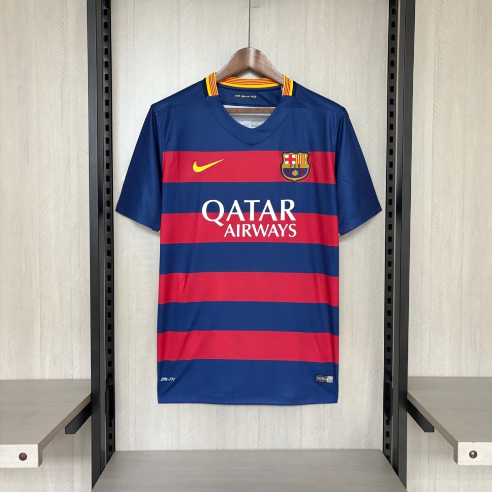 Retro Barcelona 15/16 home jersey Fan Version