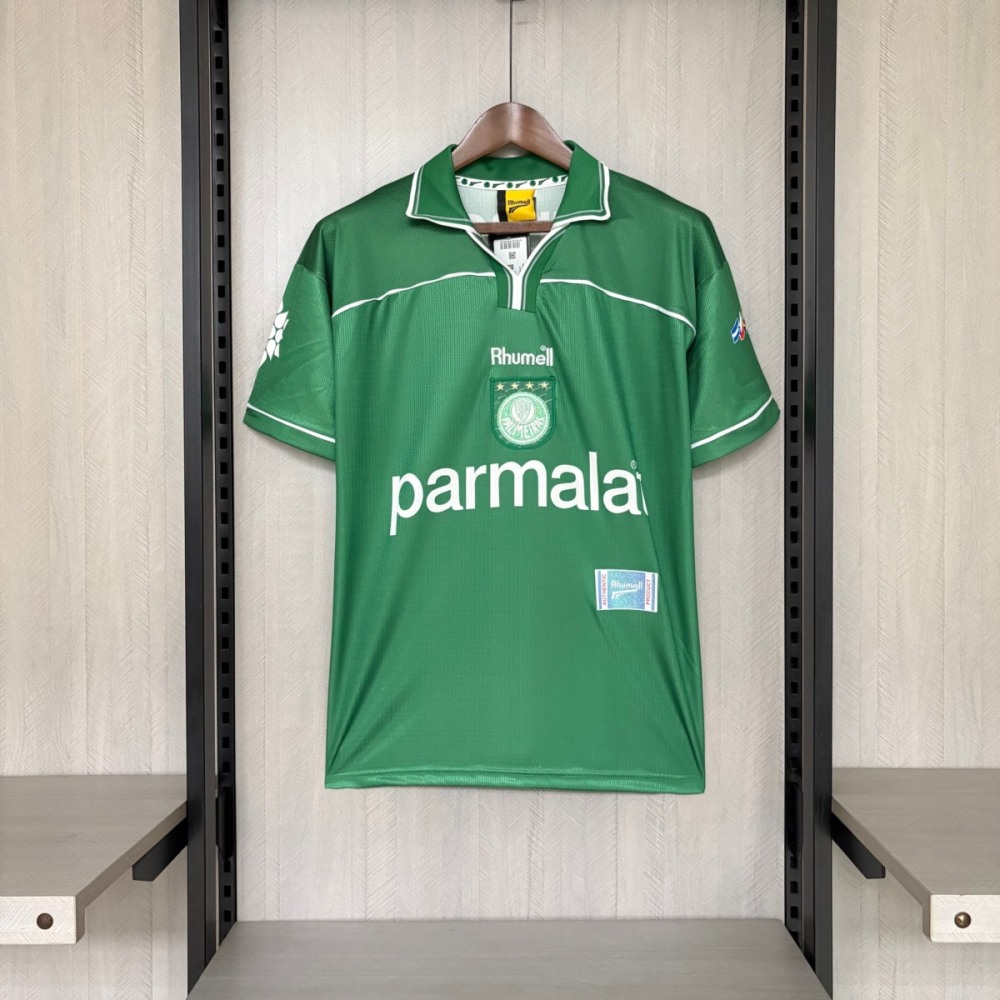 Retro 1999 Palmeiras 1997 100th Anniversary Edition Jersey Fan Version