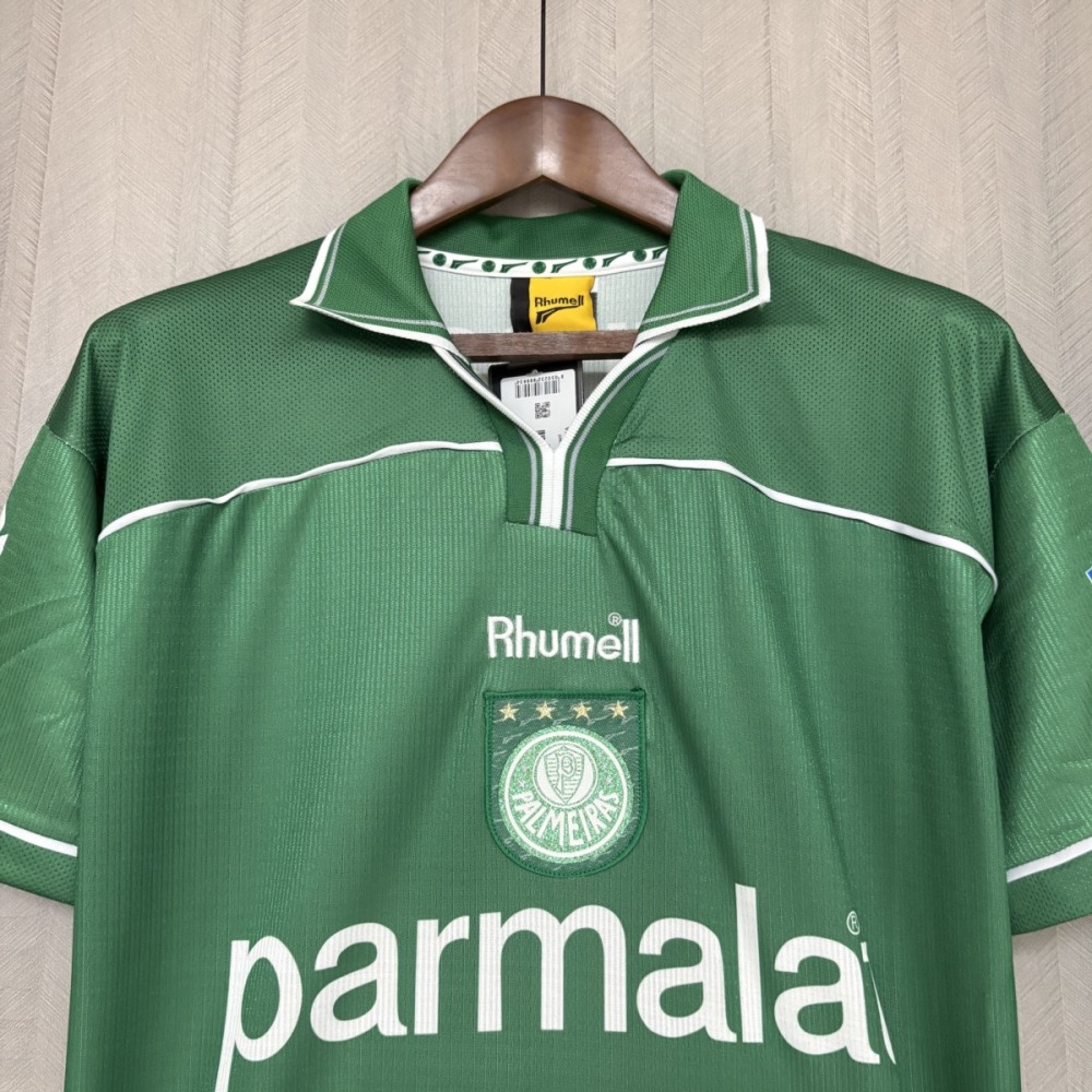 Retro 1999 Palmeiras 1997 100th Anniversary Edition Jersey Fan Version