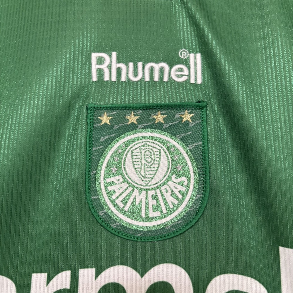 Retro 1999 Palmeiras 1997 100th Anniversary Edition Jersey Fan Version