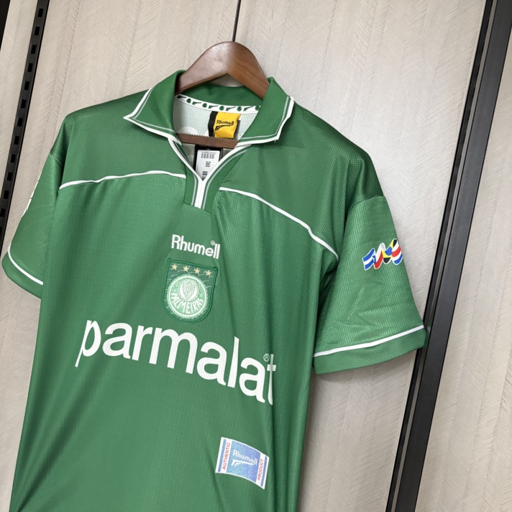 Retro 1999 Palmeiras 1997 100th Anniversary Edition Jersey Fan Version