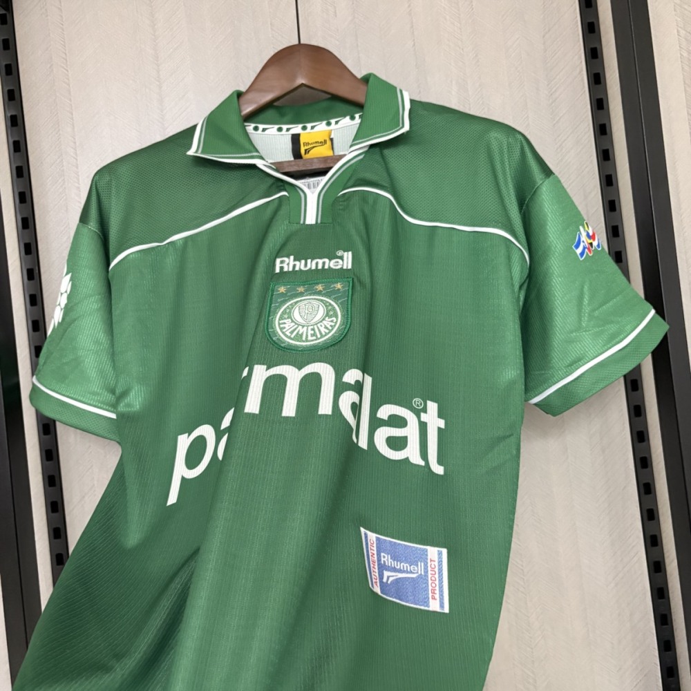 Retro 1999 Palmeiras 1997 100th Anniversary Edition Jersey Fan Version