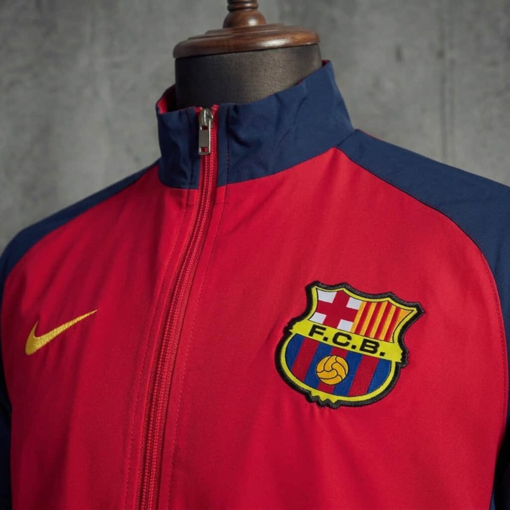 1998/2000 Vintage Style Barcelona Jacket Windbreaker Sport Unifom