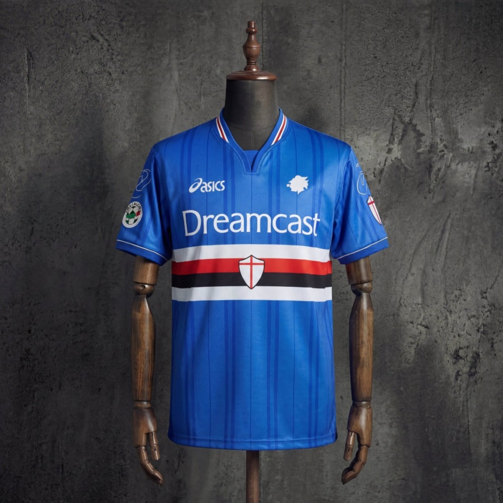 Retro Sampdoria 2000/01 home jersey Fan Version