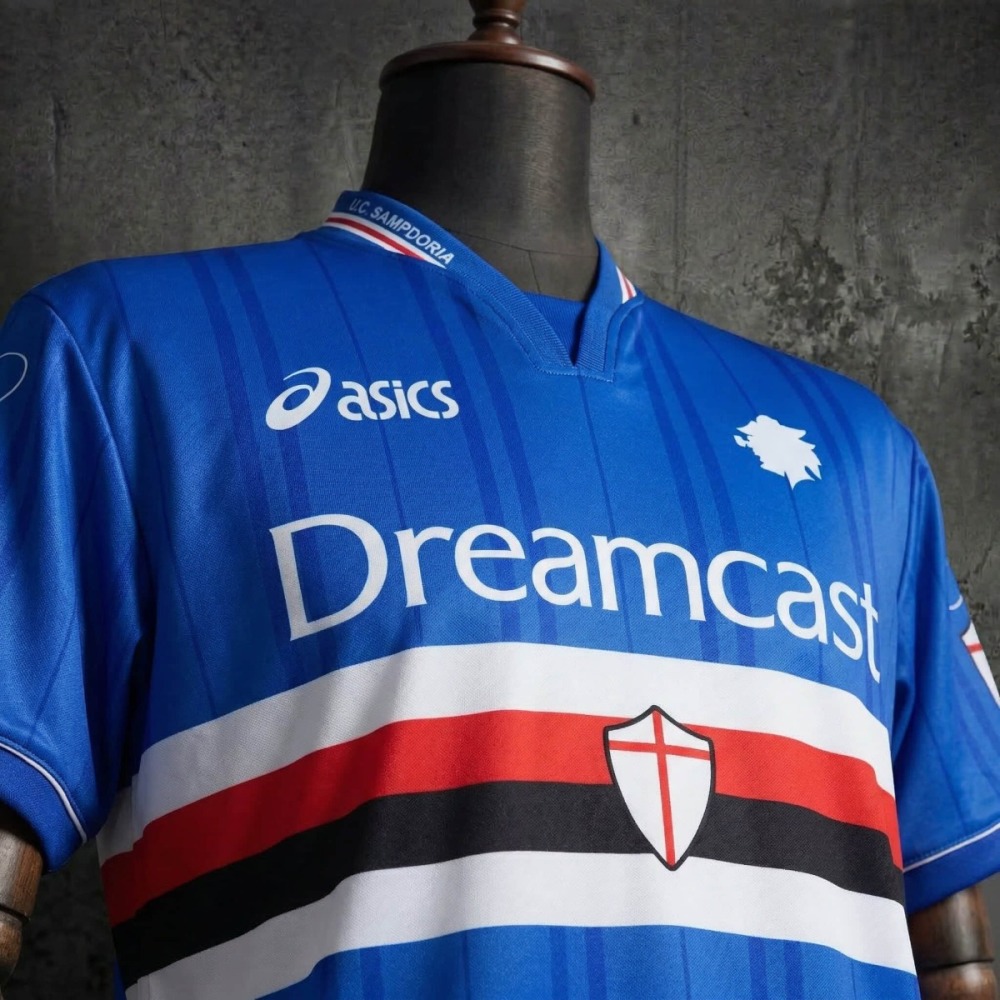 Retro Sampdoria 2000/01 home jersey Fan Version