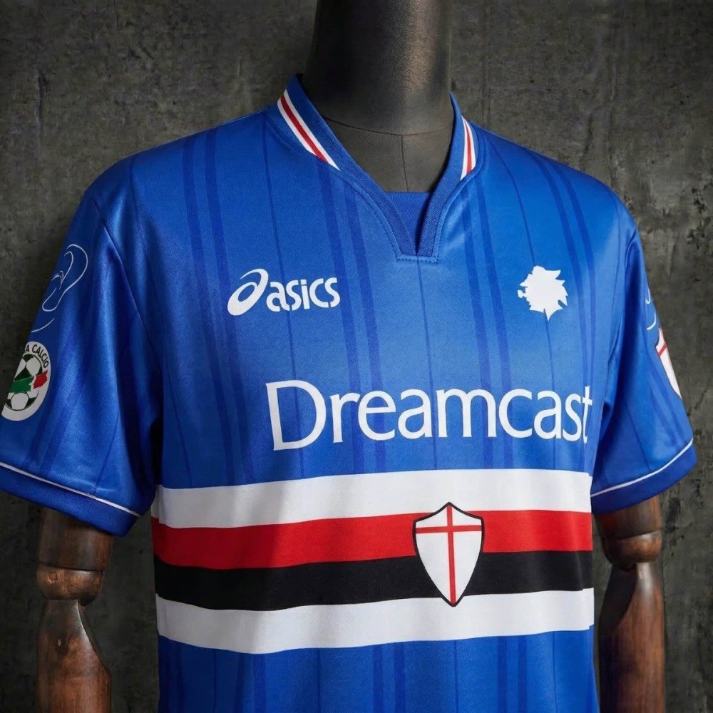 Retro Sampdoria 2000/01 home jersey Fan Version