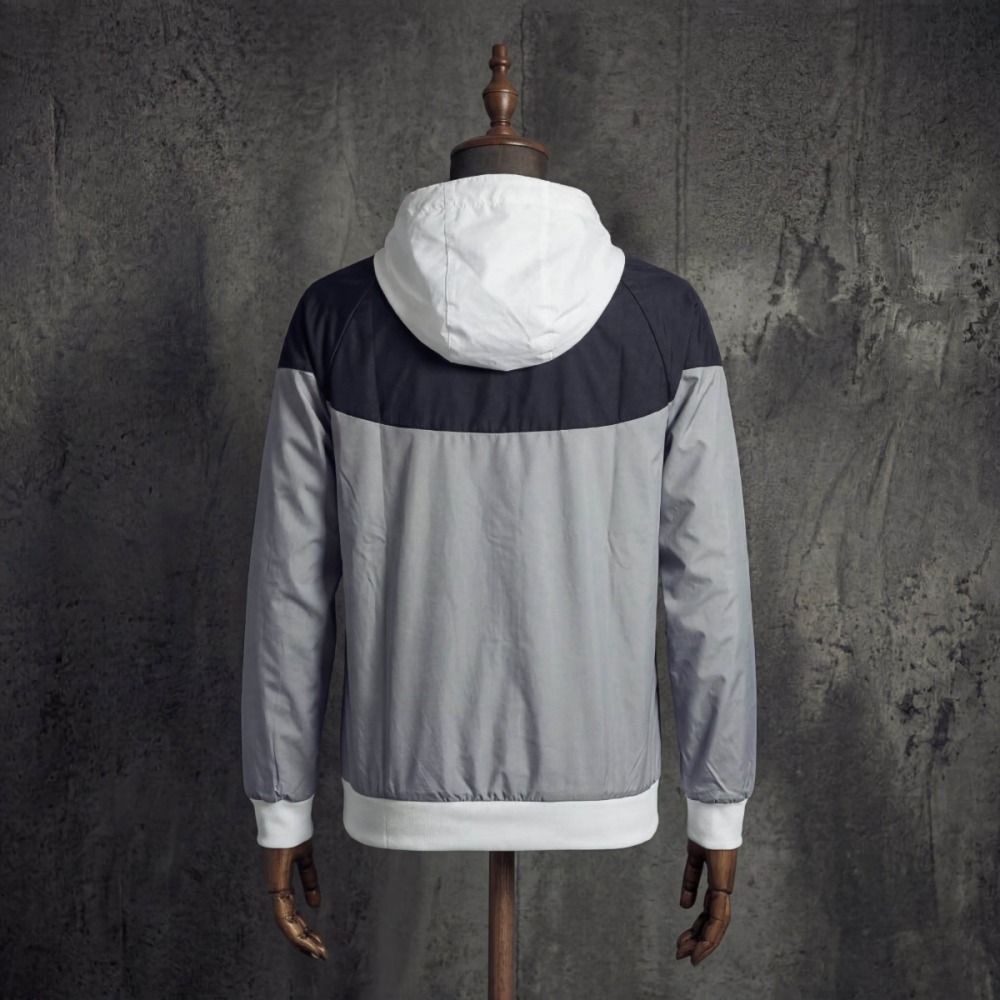 2026 Brazil Gray Windbreaker