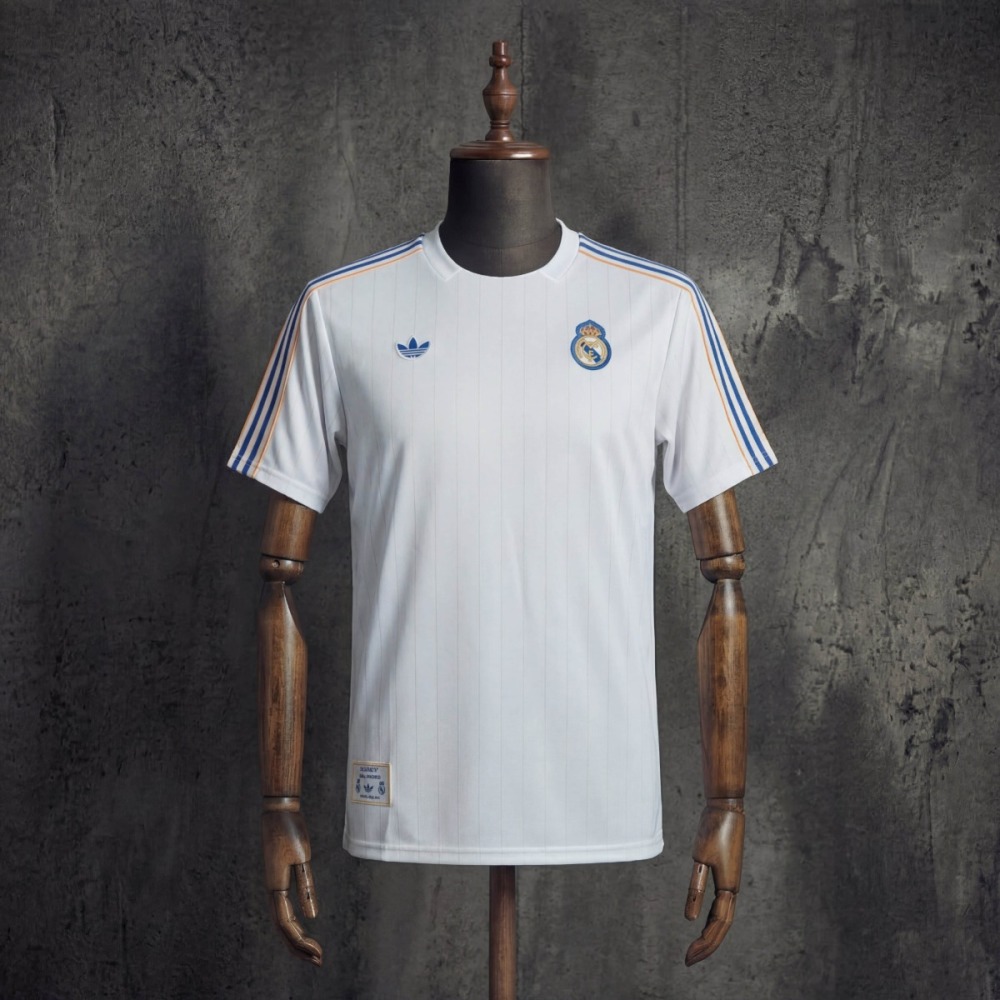 2026 Real Madrid Terrace Icons All White Jersey Fan version
