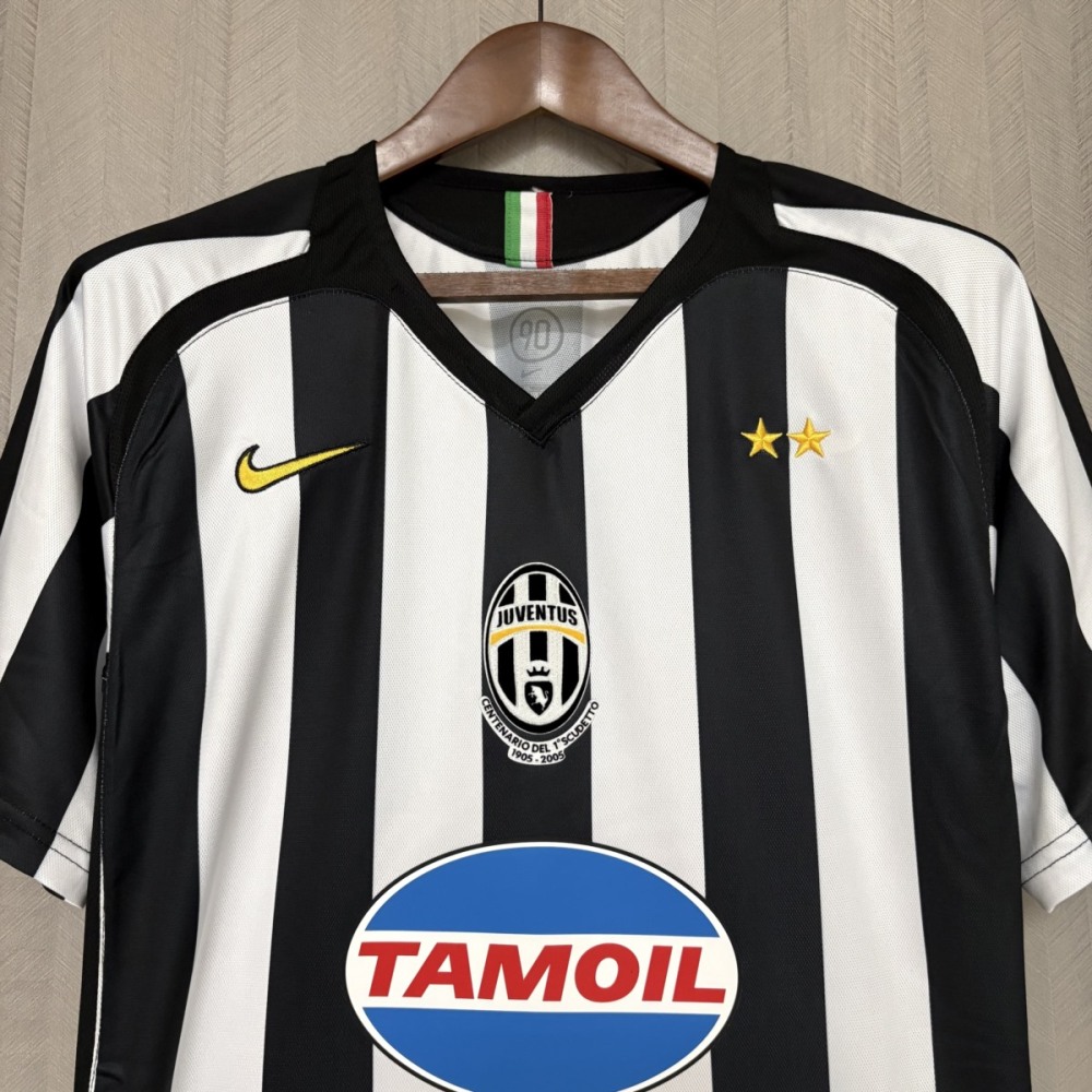 Retro Juventus 2005/06 Home  jersey Fan Version