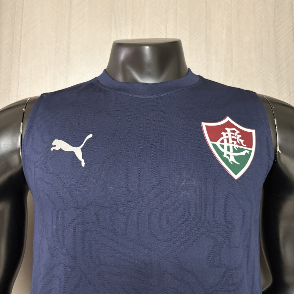 2026/27 Fluminense Training Royal Blue Vest Fan Version