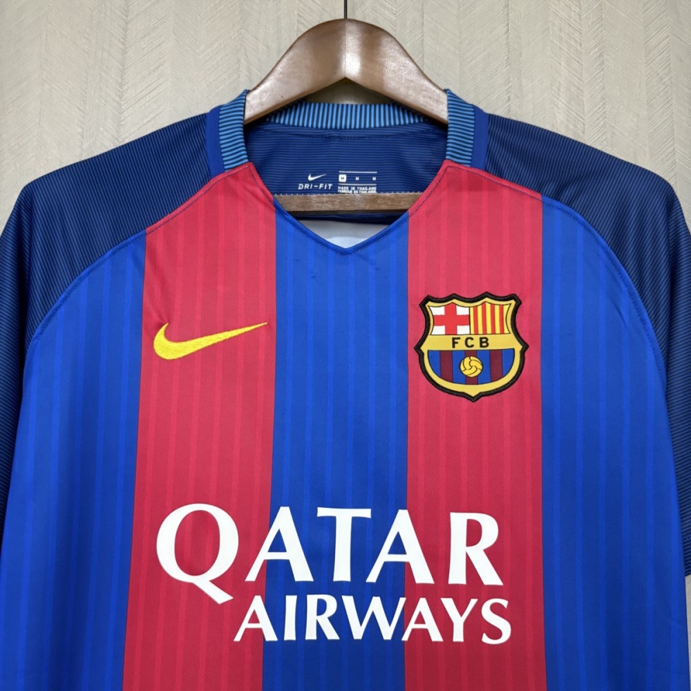Retro Barcelona 16/17 Home jersey Fan Version