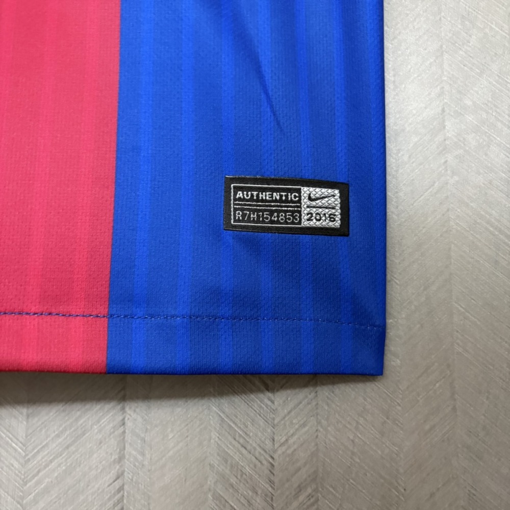 Retro Barcelona 16/17 Home jersey Fan Version