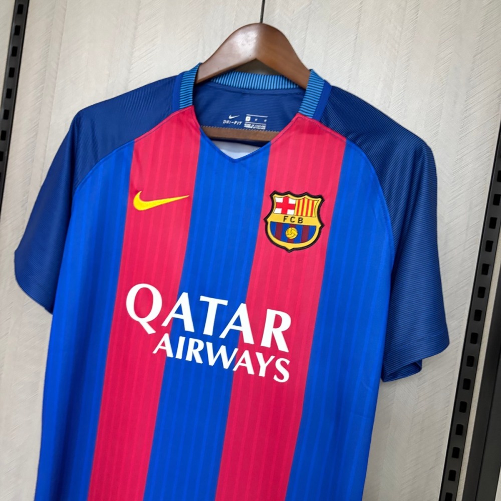 Retro Barcelona 16/17 Home jersey Fan Version