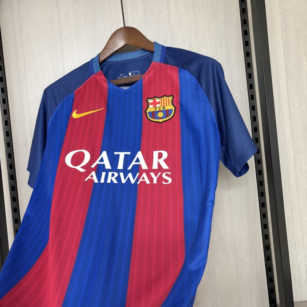 Retro Barcelona 16/17 Home jersey Fan Version