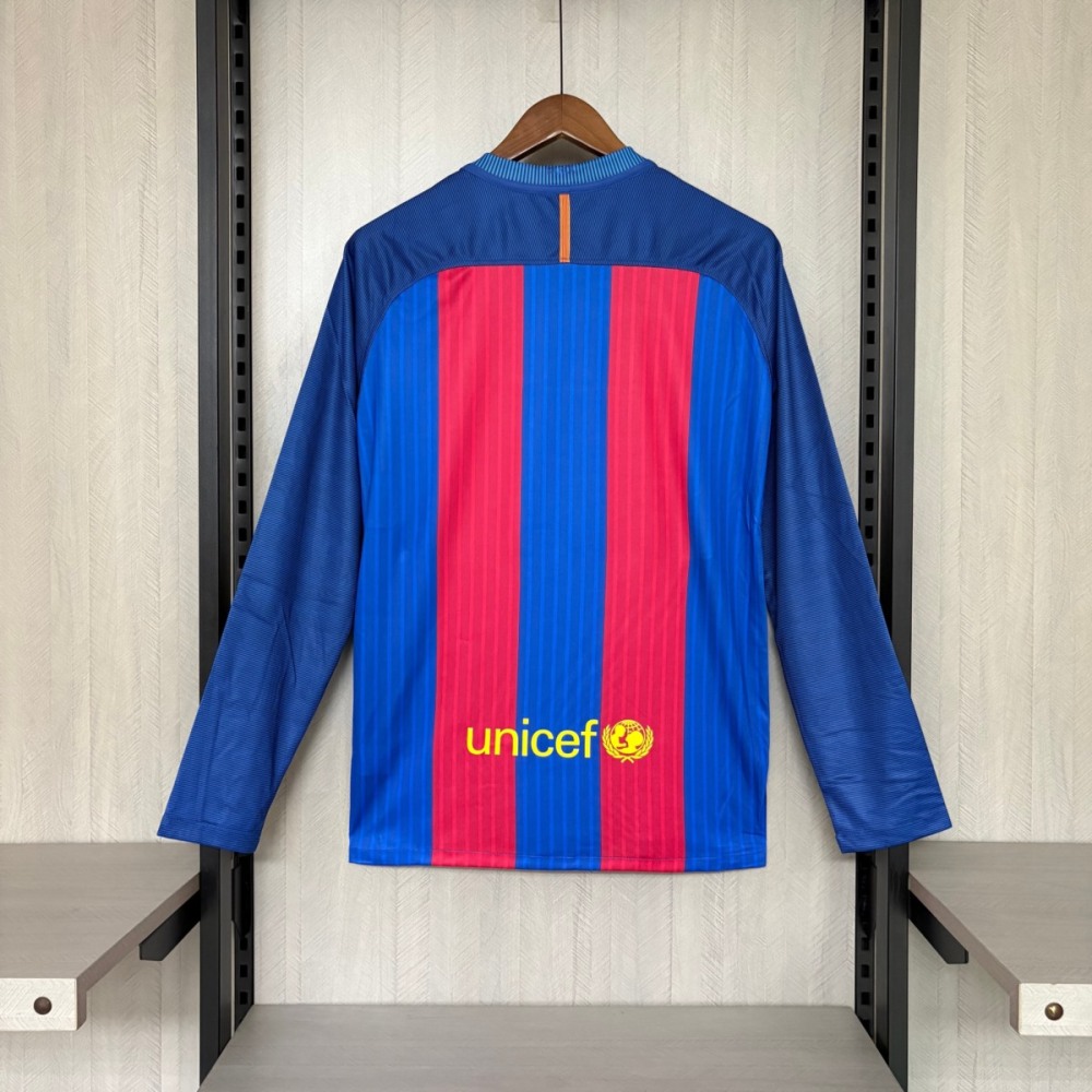 Retro Barcelona 16/17 Home jersey Fan Version