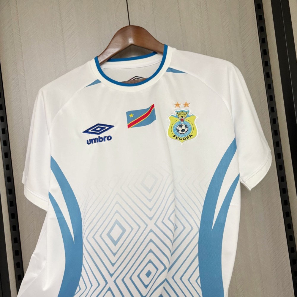 2026 Congo White Jersey Fan Version