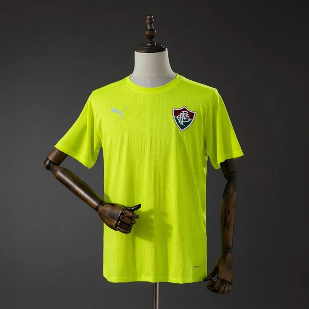2026/27 Fluminense Training Neon Yellow Jersey Fan Version