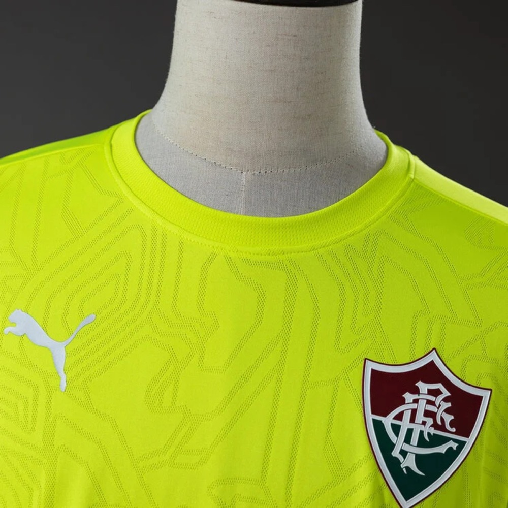2026/27 Fluminense Training Neon Yellow Jersey Fan Version