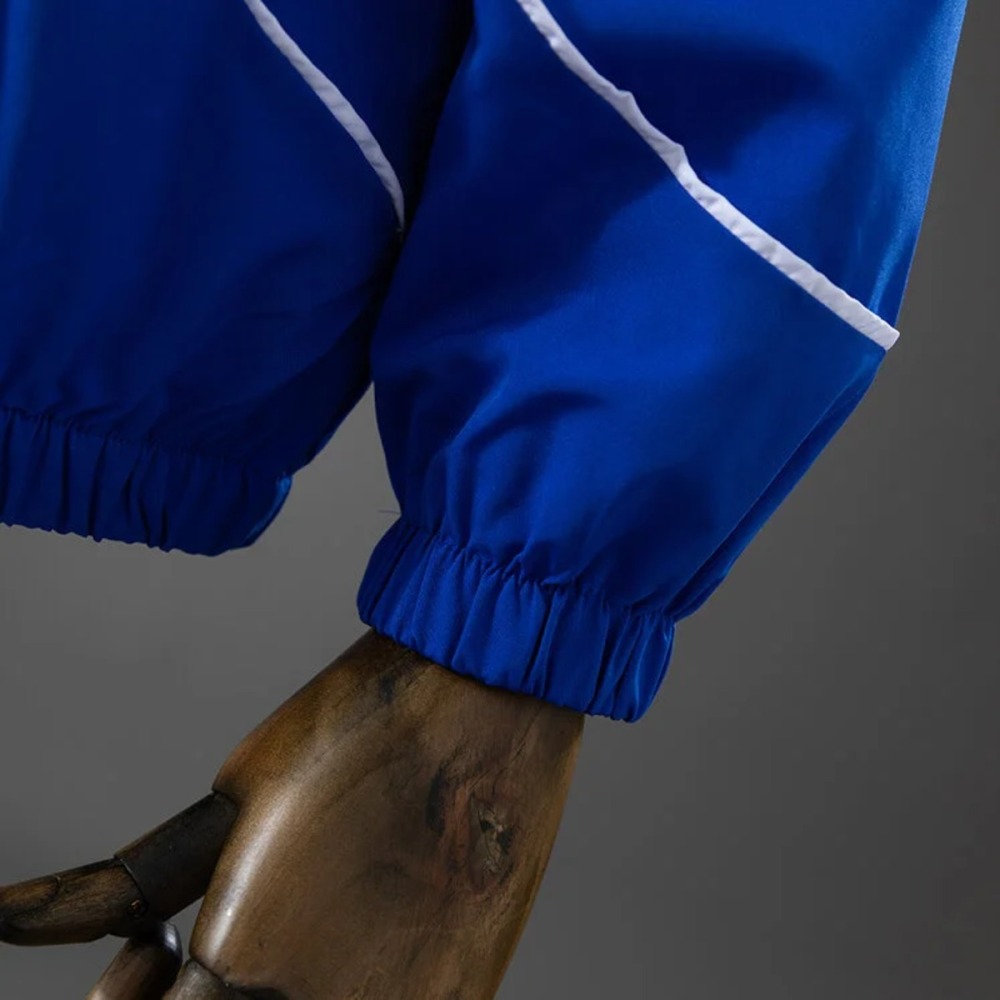 2026 Brazil Blue Windbreaker Jacket