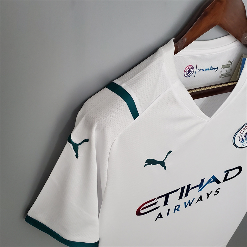 Retro Manchester City 2021/22 Away Jersey Fan Version