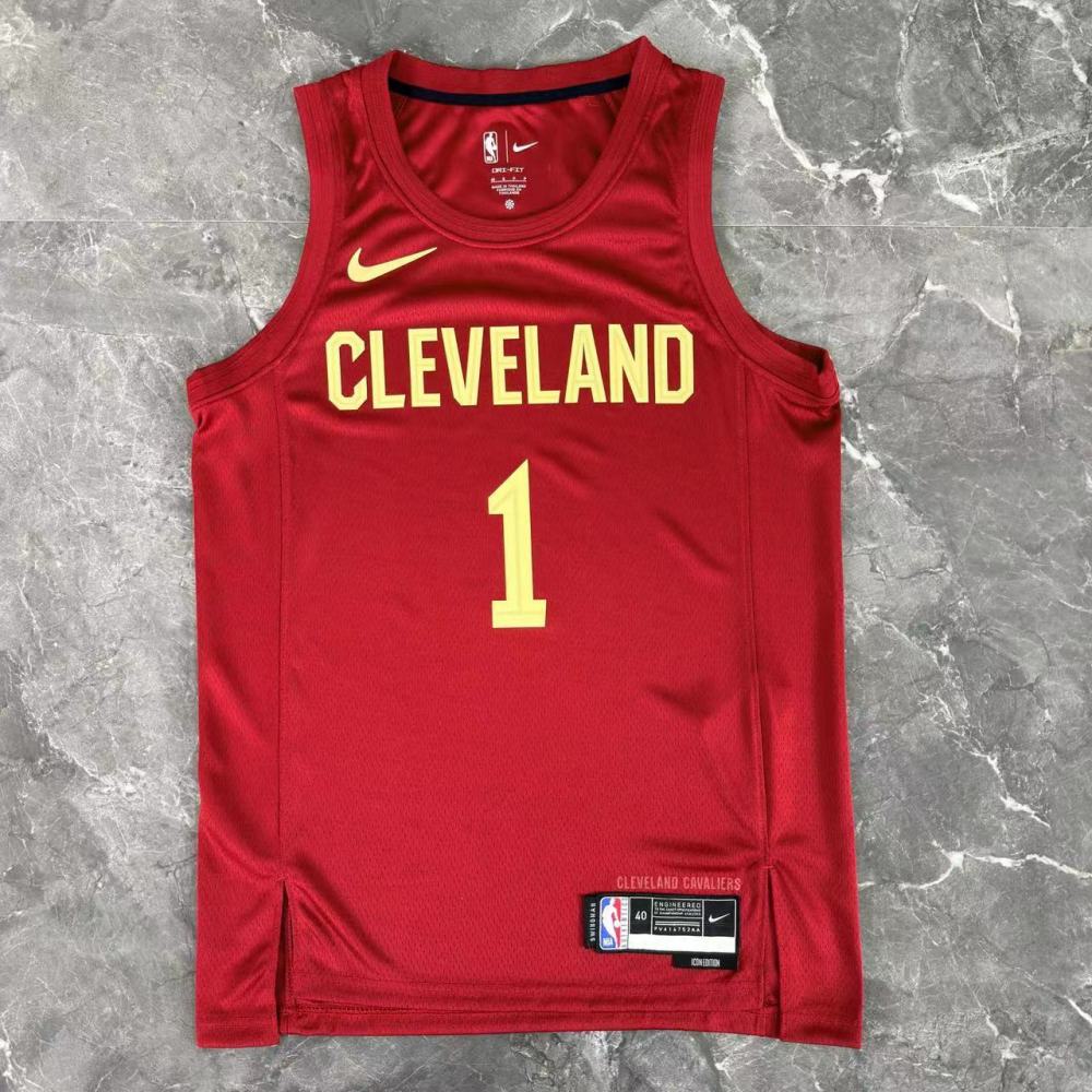 NBA Cleverland Cavaliers Round Neck Red jersey HARDEN#1