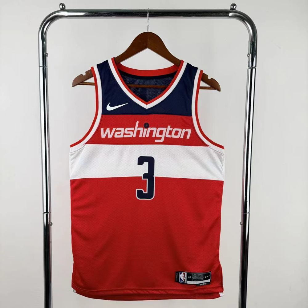 NBA Washington Wizards YOUNG#3 2022/23 Red Jersey