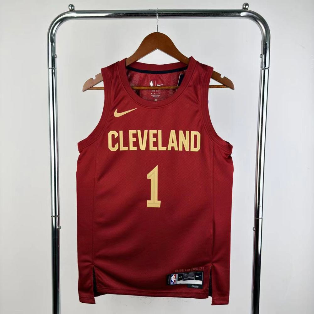 NBA Cleverland Cavaliers Round Neck Red jersey HARDEN#1