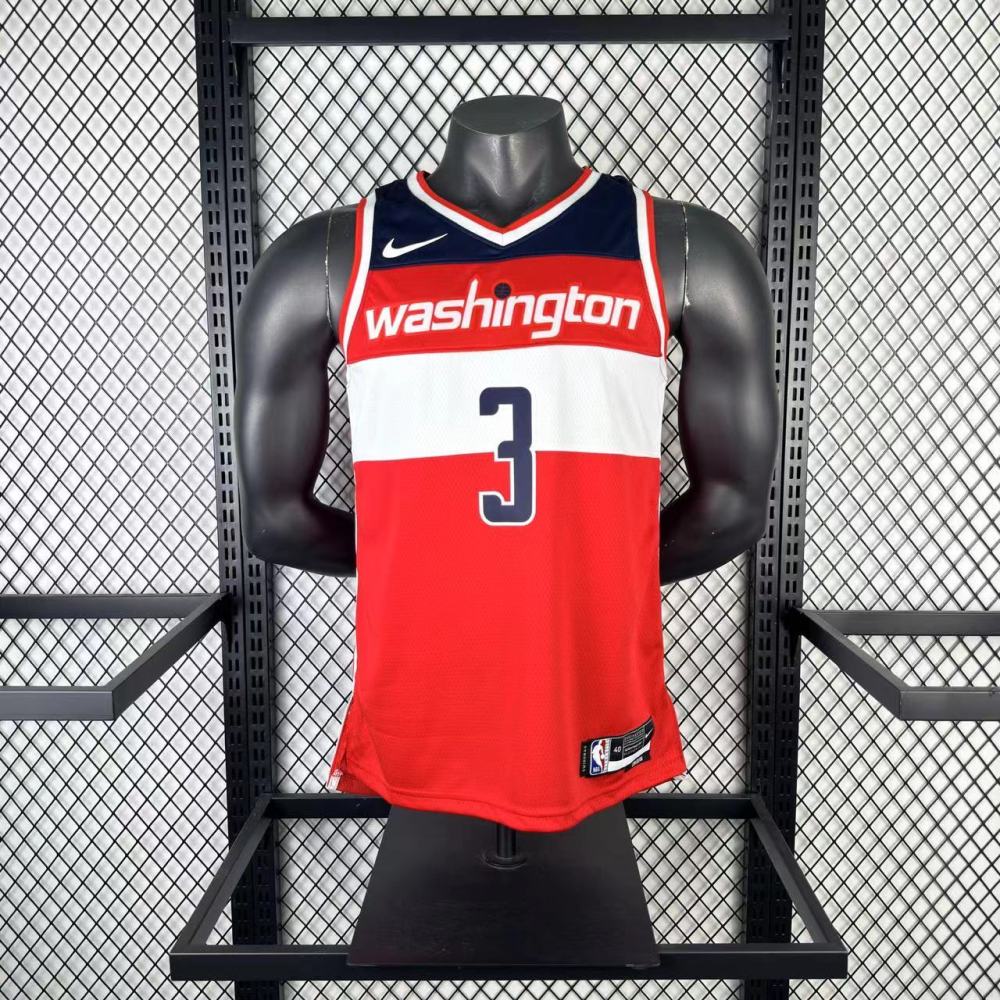 NBA Washington Wizards YOUNG#3 2022/23 Red Jersey