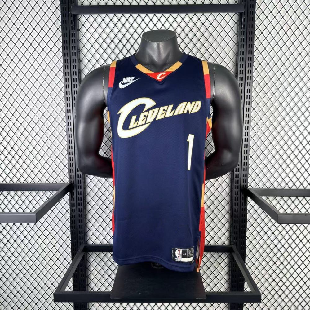 NBA Cleverland Cavaliers 2026 Vintage Style Black jersey HARDEN#1