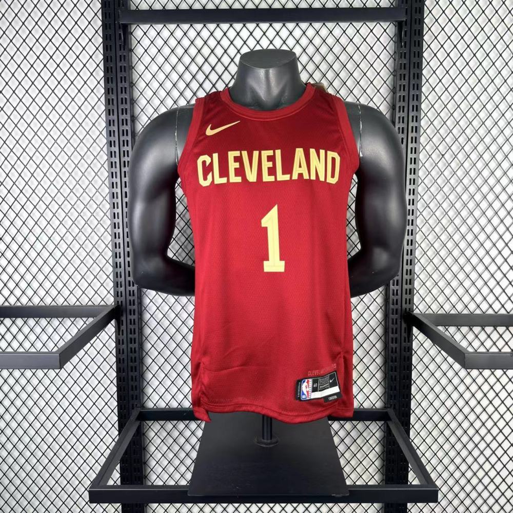 NBA Cleverland Cavaliers Round Neck Red jersey HARDEN#1