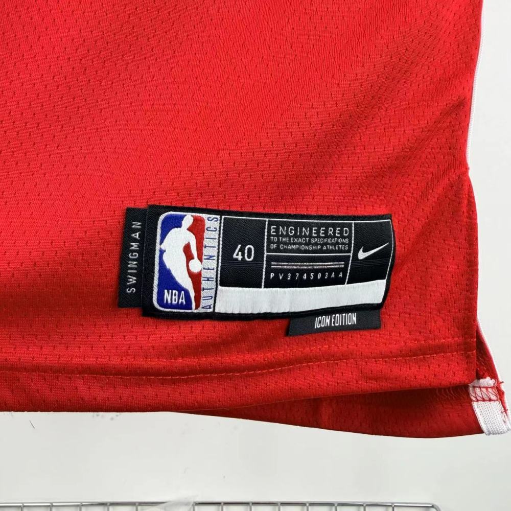 NBA Washington Wizards YOUNG#3 2022/23 Red Jersey