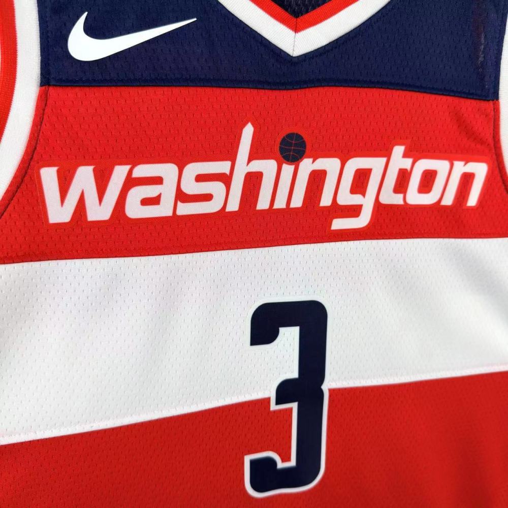 NBA Washington Wizards YOUNG#3 2022/23 Red Jersey
