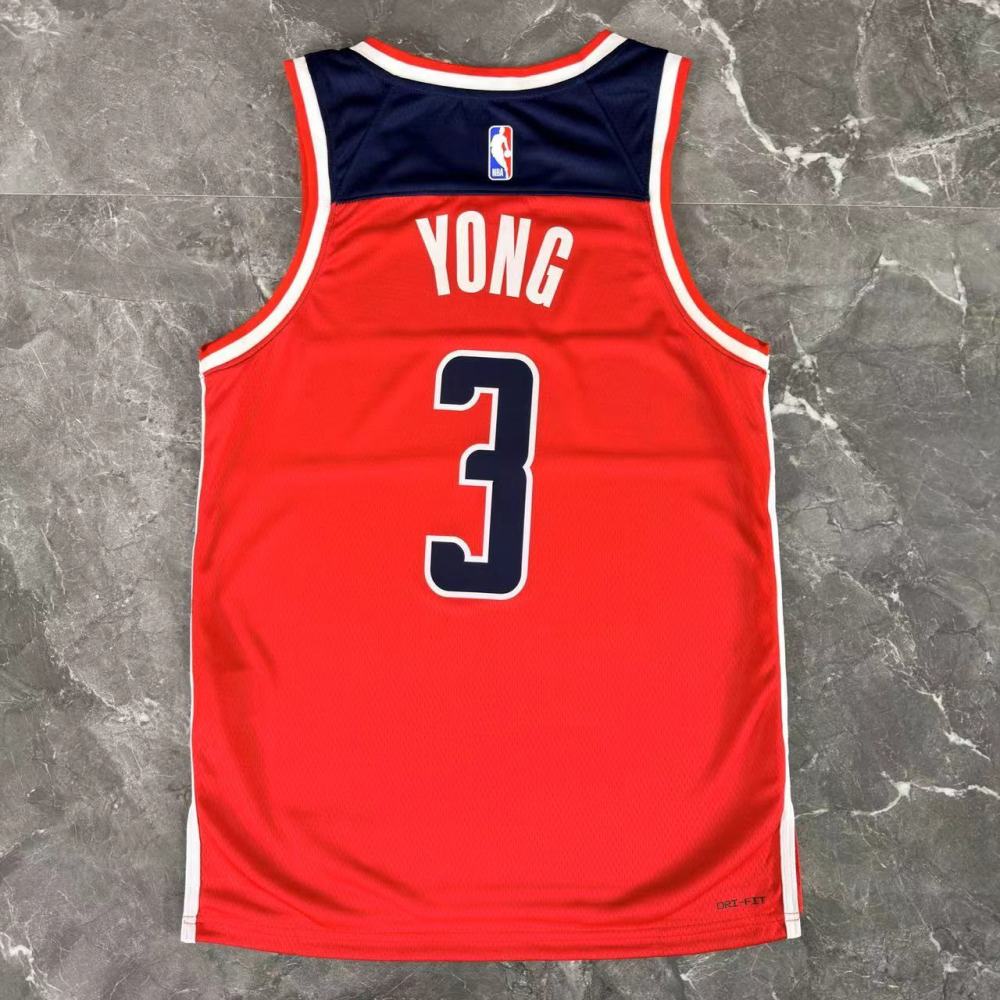 NBA Washington Wizards YOUNG#3 2022/23 Red Jersey