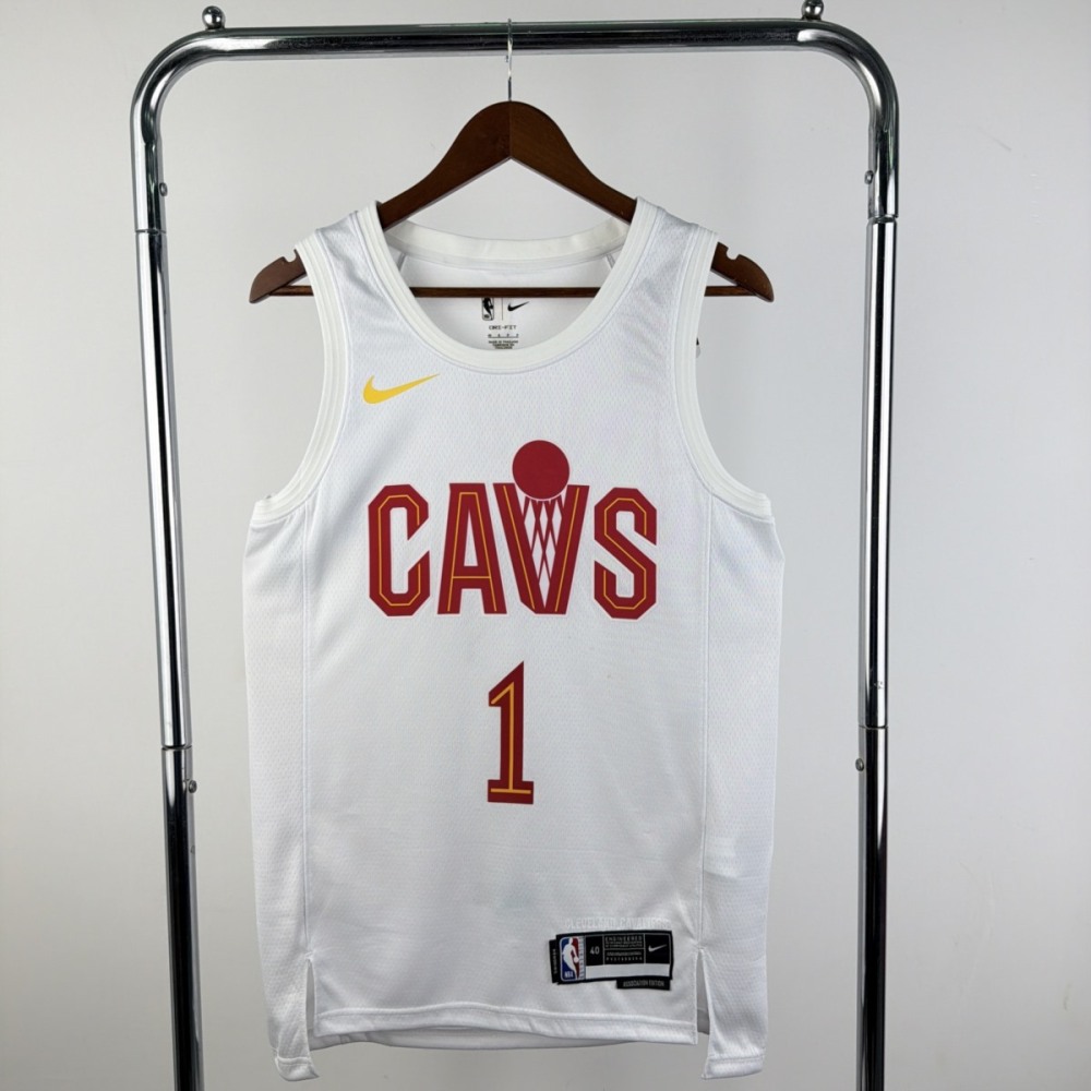 NBA Cleverland Cavaliers Round Neck White Jersey HARDEN#1