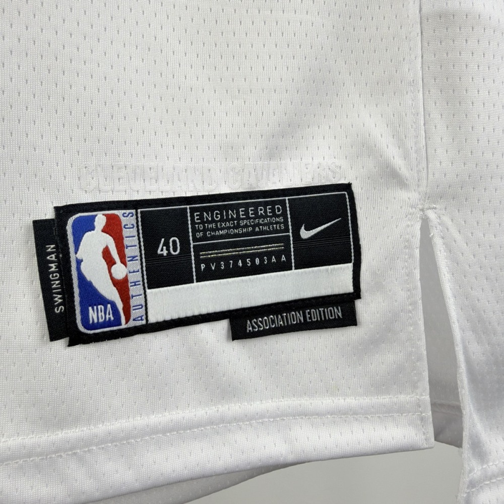 NBA Cleverland Cavaliers Round Neck White Jersey HARDEN#1
