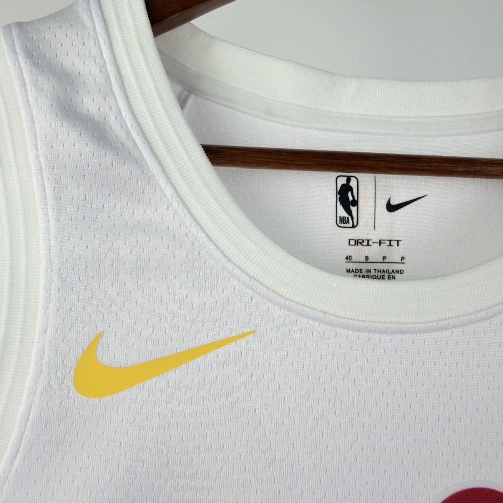 NBA Cleverland Cavaliers Round Neck White Jersey HARDEN#1