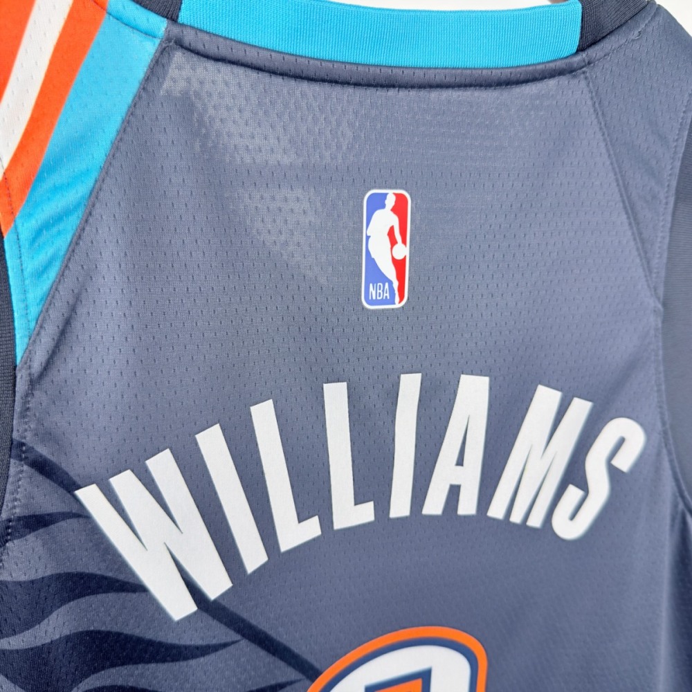 NBA Oklahoma City Thunder 2026 City Edition Jersey WILLIAMS#8