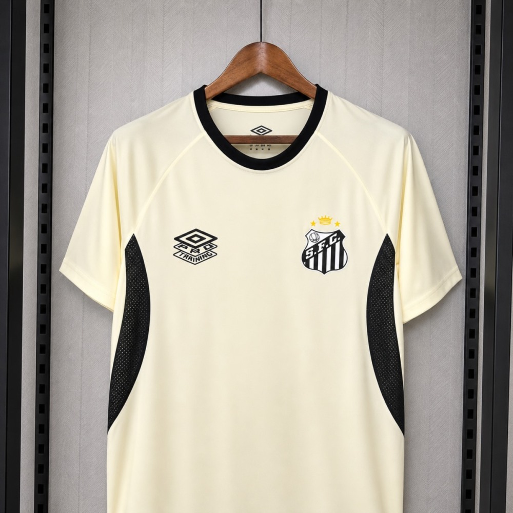 2026/27 Santos Training Beige Jersey Fan Version