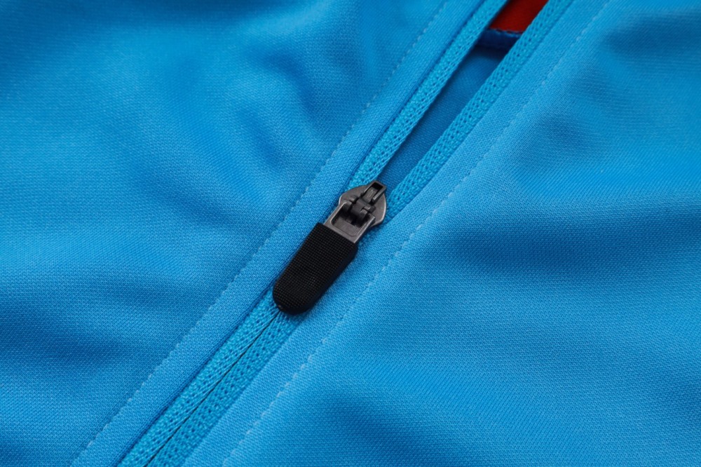 2026 Barcelona Light blue Jacket Training Suit Set