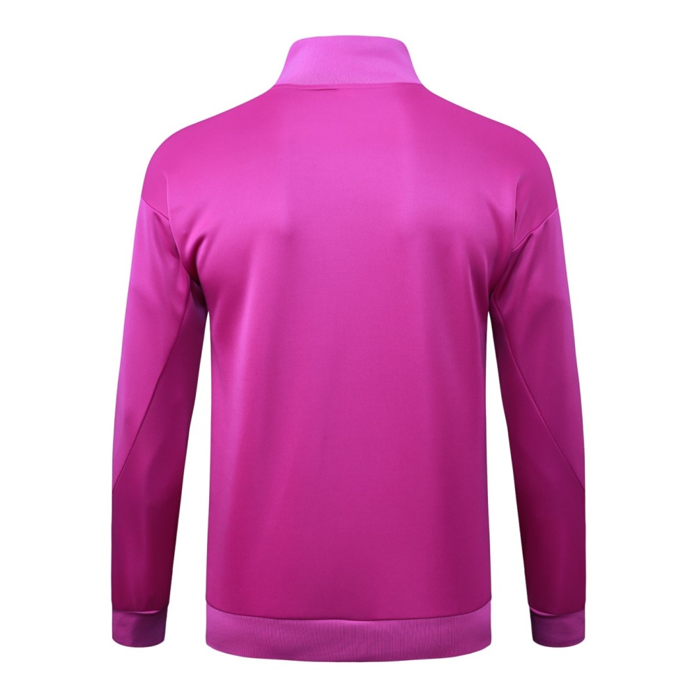 2026 Barcelona Purple Jacket Training Suit Set