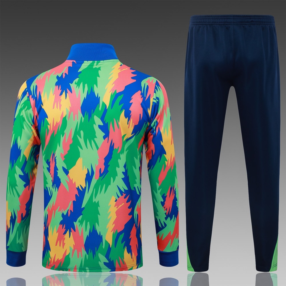 2026 Brazil Red Jacket Training Suit Set