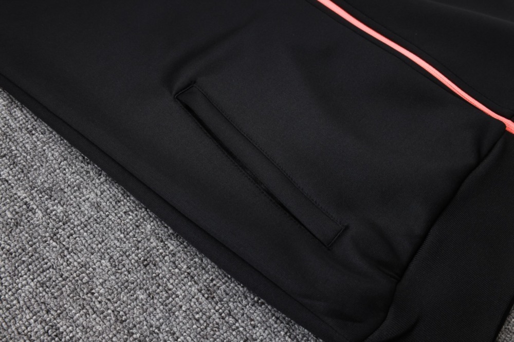 2026 Corinthians Black Jacket Training Suit Set
