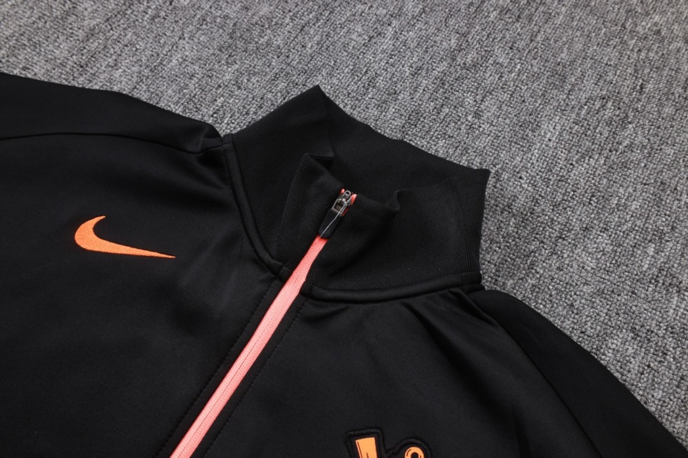 2026 Corinthians Black Jacket Training Suit Set