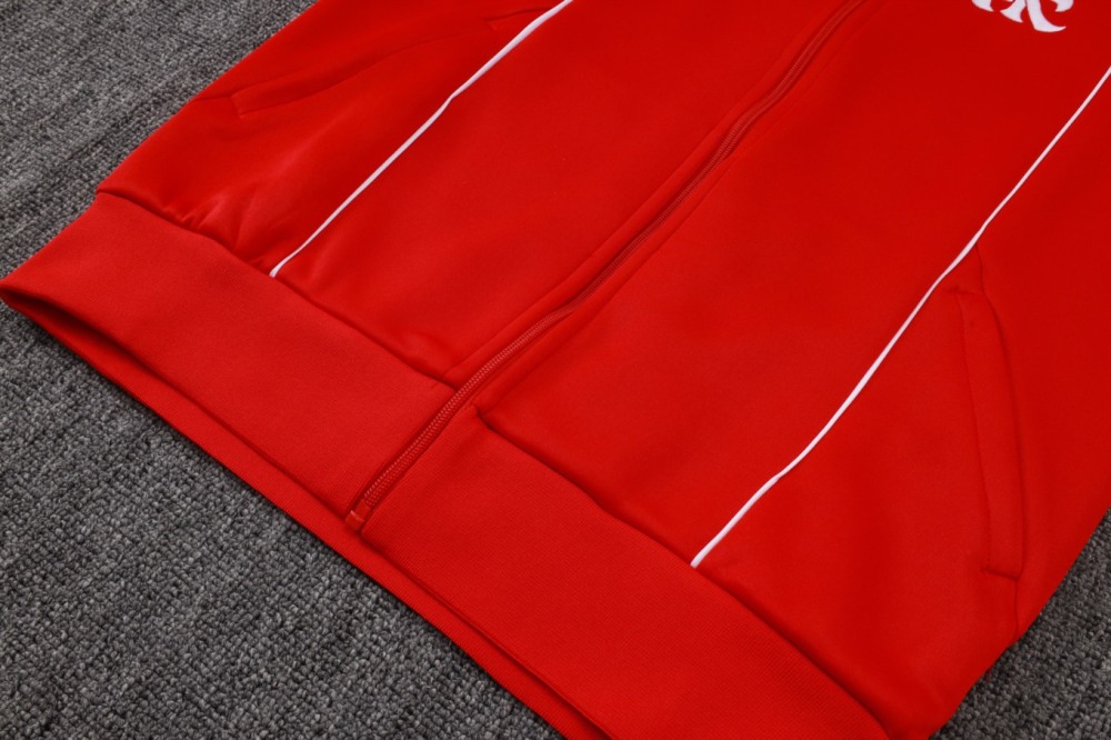 2026 Flamengo Red Jacket Training Suit Set