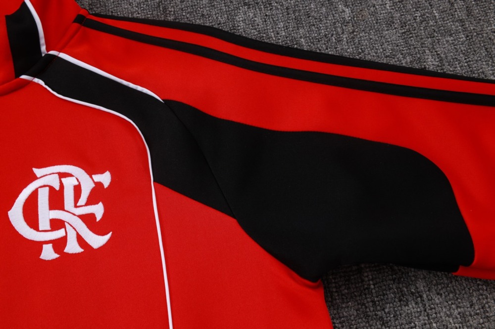 2026 Flamengo Red Jacket Training Suit Set