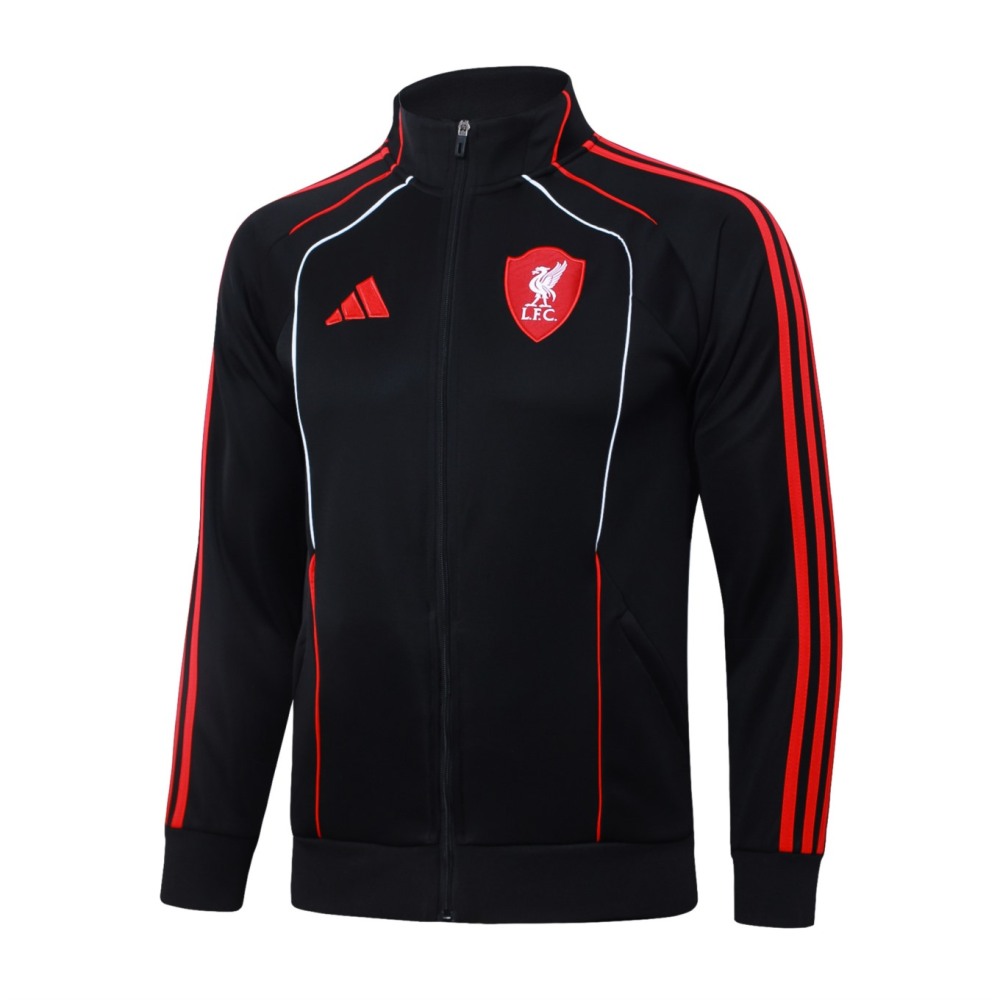 2026 Liverpool Black Jacket Training Suit Set