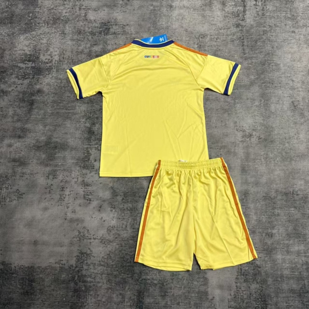Curacao 2026 World Cup Away Kid Kits