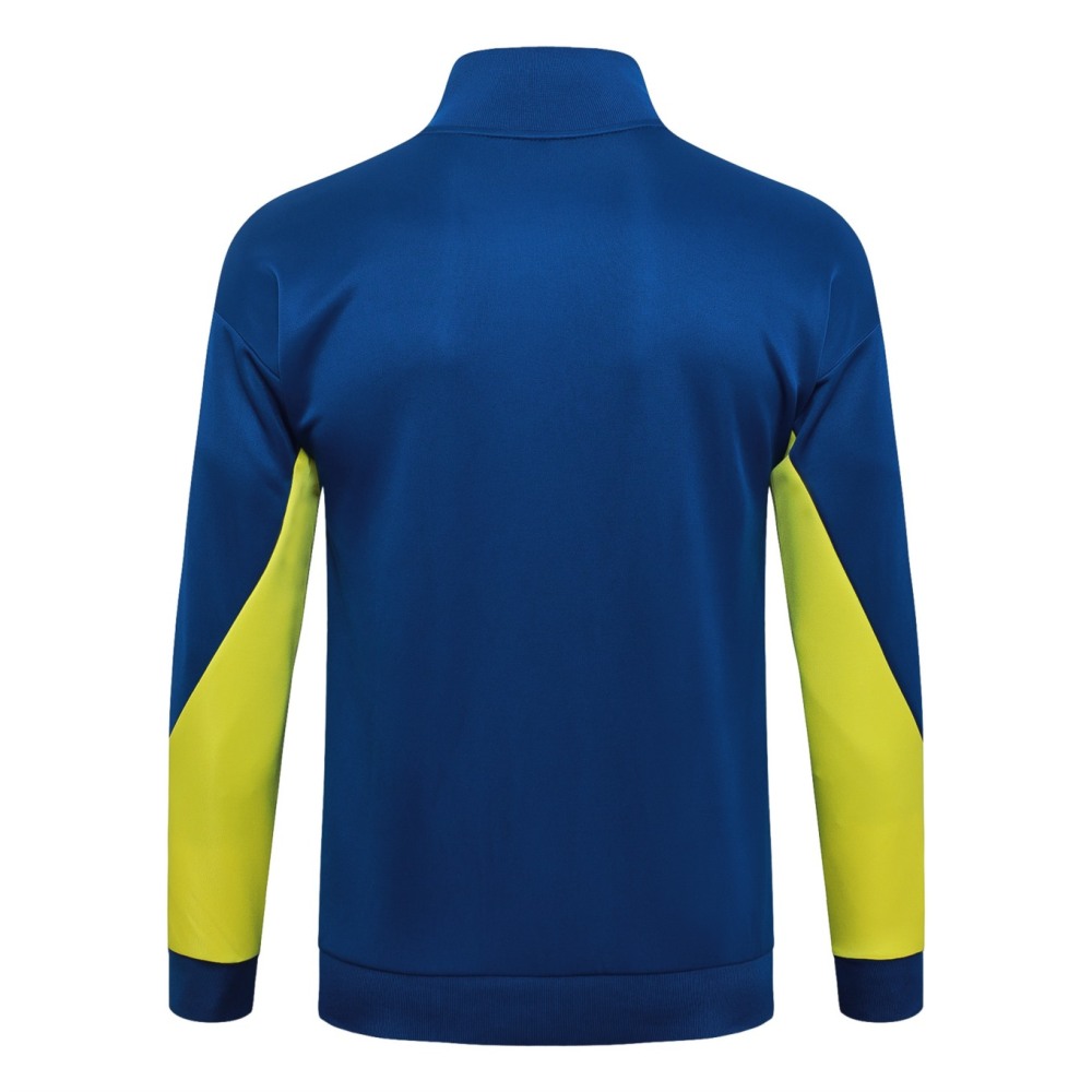 2026 Barcelona Blue Jacket Training Suit Set