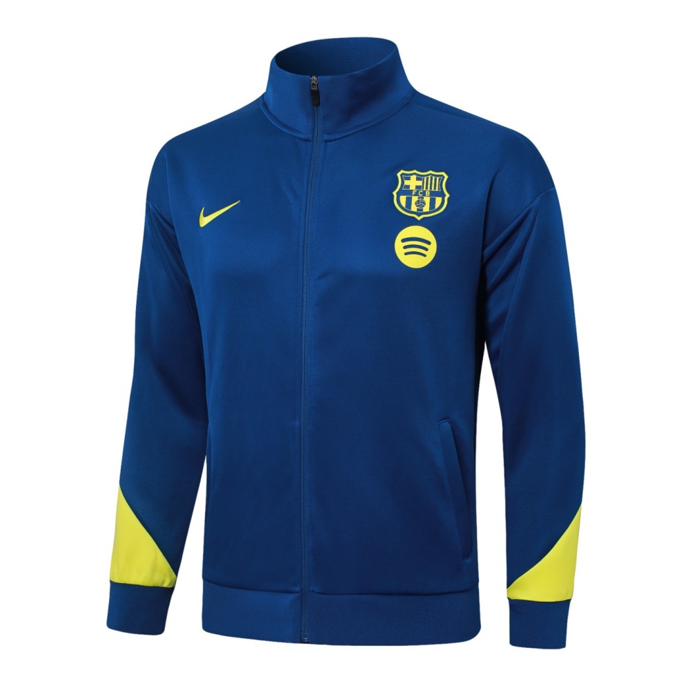 2026 Barcelona Blue Jacket Training Suit Set