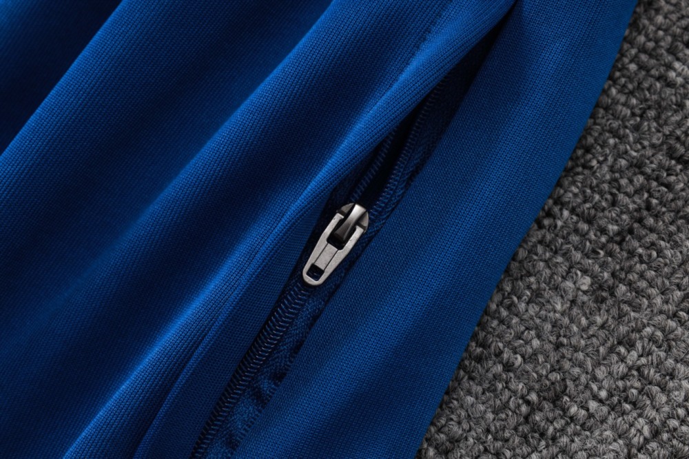2026 Barcelona Blue Jacket Training Suit Set